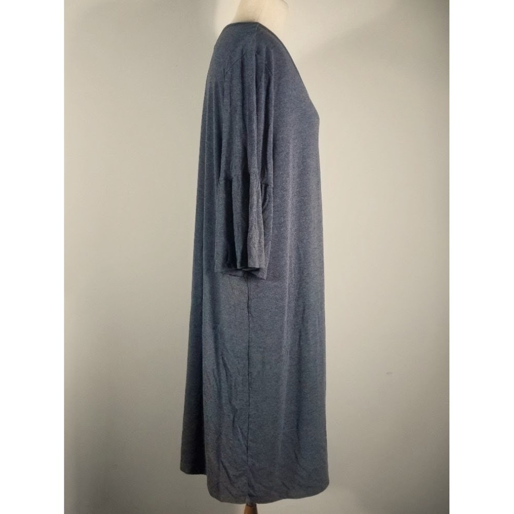 Matilda Jane Live To Teach Gray Bell Sleeve Tshirt Swing Dress XXL - Picture 5 of 8
